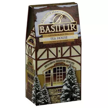Чай Basilur 100г лист чайный домик