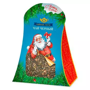 Чай Чайный гость 100г с новым годом к/уп