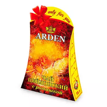 Чай черный Arden с ромашкой 100г