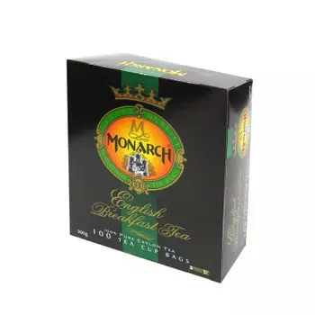 Чай черный Monarch 100 пакетиков по 2г