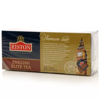 Чай черный Riston English Elite 25 пакетиков по 2г