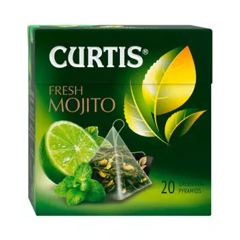 Чай Curtis 20 пир*1.7 г фреш мохито зеленый