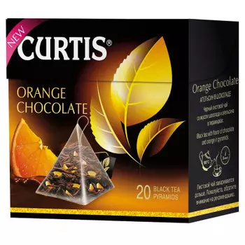 Чай Curtis 20пир*1,8г апельсин в шоколаде