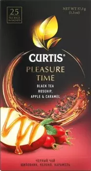 Чай Curtis 25 пак*1.5 г плеже тайм черный шиповник яблоко карамель