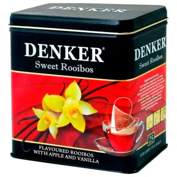 Чай денкер 25 пир*2 г черный свит ройбуш ж/б
