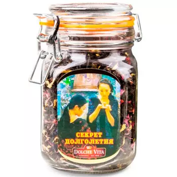 Чай дольче вита 125 г секрет долголетия ст/б