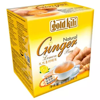 Чай Gold Kili 80 г имбирь с лимоном