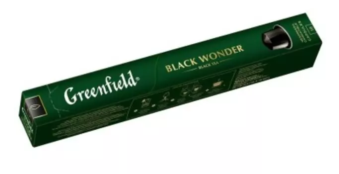 Чай Greenfield 10кап*2,5г блэк вандэ черный