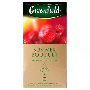 Чай Greenfield 25 пак*2 г самме букет черный