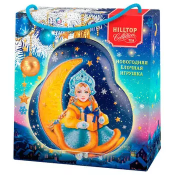 Чай Hilltop 50г снегурочка футляр