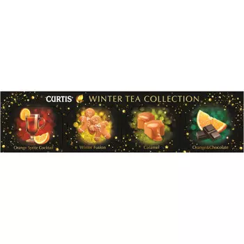 Чай кертис 20 пак*1.7 г черный чайная зимняя коллекция ассорти