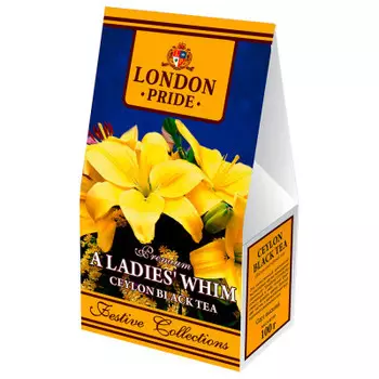 Чай London Pride 100г дамский каприз к/уп