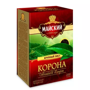 Чай Майский 200 г корона российской империи черный кр/л