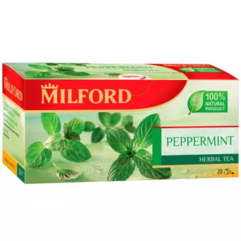 Чай Milford 20пак*1,5г мята перечная