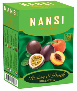 Чай нанси 100 г зеленый маракуйя персик