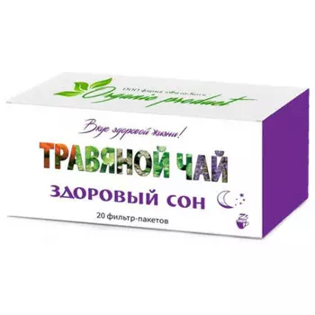 Чай органик продукт травяной 20 пак*2 г здоровый сон