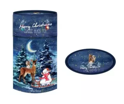 Чай рчф 100 г черный новый год белка тубус