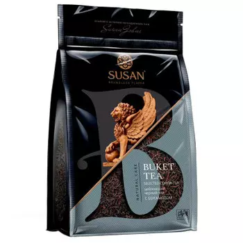 Чай сьюзан букет 100 г черный с бергамотом