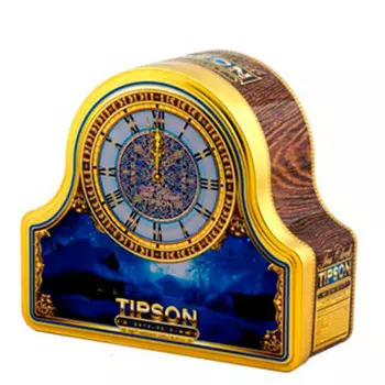 Чай Tipson 100г чайные часы полночь ж/б