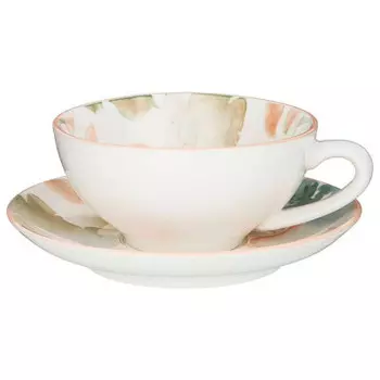 Чайная пара 200 мл бронко акварель