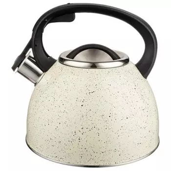 Чайник 2.5 л агнесс со свистком индукционное дно 907-091