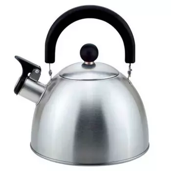 Чайник 2.5 л нержавеющая сталь матовый свистк mal-039-mp 310097