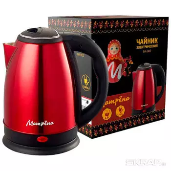 Чайник Матрёна MA-002 красный