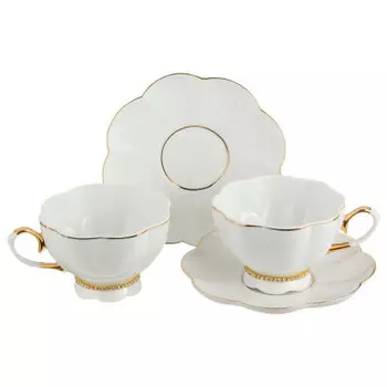 Чайный набор 250мл 4пр 2персоны Lefard рублевка 55-2528