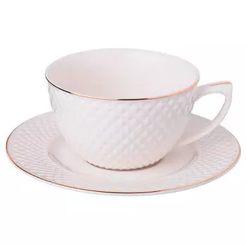 Чайный набор 2 пр 220 мл лефард диаманд голд 359-373