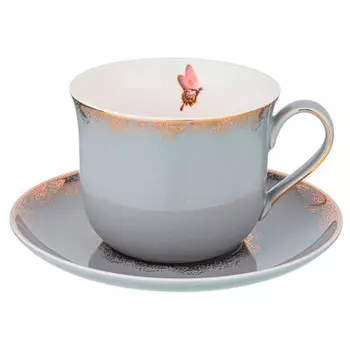 Чайный набор 2 пр 400 мл лефард грей 275-1151