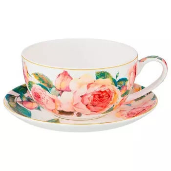 Чайный набор 2пр 430мл Lefard винтаж 415-2031