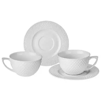 Чайный набор 4пр 220мл Lefard диаманд 359-370