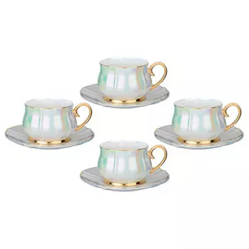 Чайный набор 8пр 4персоны 200мл Lefard реал 275-1173