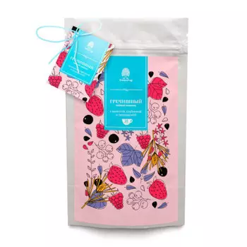 Чайный напиток сибирский кедр 150 г гречишный с лесными ягодами