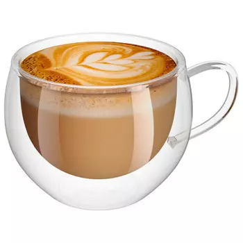 Чашка 270 мл кверти медио стекло двойные стенки