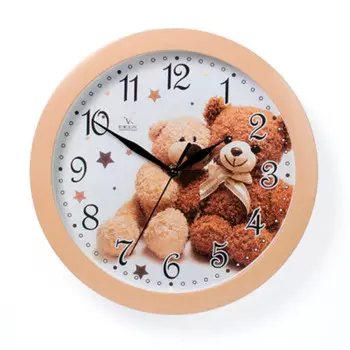 Часы настенные два медвежонка п1-14/7-216