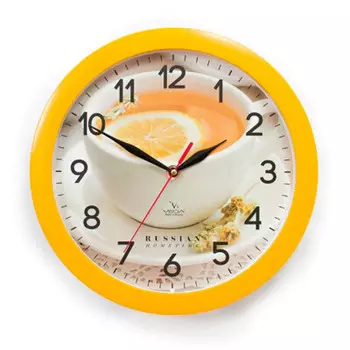 Часы настенные лимонный чай п1-2/7-259