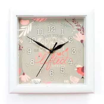 Часы настенные весеннее время п3-7-123