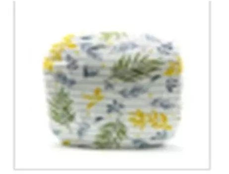 Чехол на табурет 40*40 домвелл рогожка розмарин 3064/1