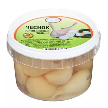 Чеснок белый соленый фэг