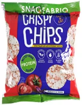 Чипсы цельнозлаковые снекфабрик 50 г томат и базилик