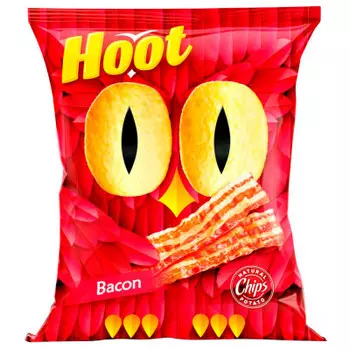 Чипсы Hoot 70г бекон