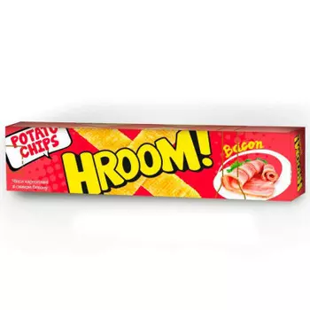 Чипсы хрум 40г бекон