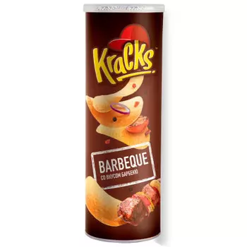 Чипсы кракс 160 г со вкусом барбекю