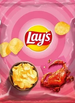 Чипсы лейс 37 г краб