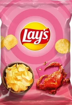 Чипсы лейс 95 г краб