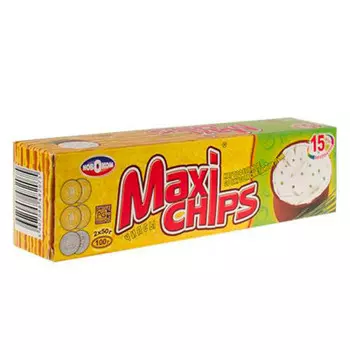 Чипсы Maxi сметана лук 100г