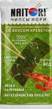 Чипсы нори найтори 3 гр креветка