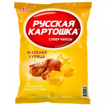 Чипсы русская картошка 150 г курица