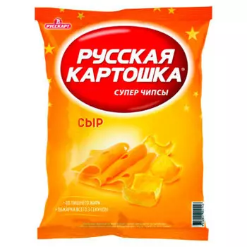 Чипсы русская картошка 50 г сыр